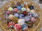 30-scrap Yarn Balls Of 4-ply Yarn  12 Oz  All Shaded Acrylic All Different