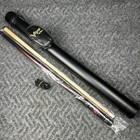 Viper Pro Series Pool Cue Stick Red Black Q-vault Black Case Bag 19oz New 58   