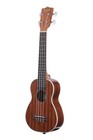 Kala Ka-slng Gloss Mahogany Long Neck Soprano Ukulele Open Box