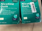 3x Amazon Basic Care Nicotine Polacrilex Gum 2mg Arctic Mint Flavor 310 Pieces