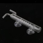 Spiral Glass Aquarium Co2 Diffuser   Bubble Counter With Suction Cup