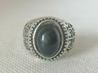 Rare Extremely Ancient Roman Ring Silver Color Artifact Authentic Stunning