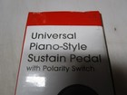 Proline Universal Pianostyle Sustain Pedal With Polarity Switch