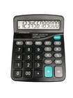 Desk Calculator  12-digit Solar Battery Office Calculator With Large Lcd Display
