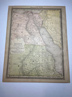 Maps Of Egypt Great Deal  4-100  Yr Old Maps  See Pics   Descrip