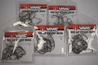 Vmc Assorted Snelled Baitholder Hooks Baits   Crossover Rings Lot Of 28