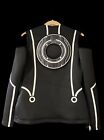 Disney Parks Tron Jacket Adult Xl Black Lightcycle Run Light Up Costume Nwt 