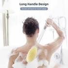 Back Scrubber Long Handle For Shower back Brush Dual-sided With Stiff And Soft B