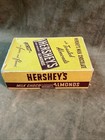 Vintage 1950s Hershey   s Milk Chocolate With Toasted Almonds Advertising Box