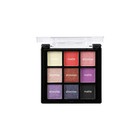Boobeen 9 Colors Eyeshadow Palette Makeup  Matte And Glitter Eyeshadow Powder   