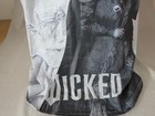 New Rare Wicked Movie Broadway Musical Oz Emerald City Grey T- Shirt Size Xs 2-4