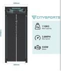 Citysports Treadmill Under Desk  Walking Pad Treadmill  Ultra Slim   Portable