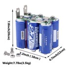 Maxwell 16v 500f Super Audio Capacitor Battery 6pcs 2 7v 3000farads Jump Starter