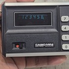 Vintage Casio Mini Cm-603 Calculator With Case
