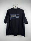 Vintage 2004 Johnny Cash At San Quentin Prison Double Sided Shirt Zion 2xl 25x31
