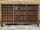 Antique Hamilton New Departure 32x19 5 printer Type Tray Letterpress Drawer Case
