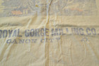 Antique Flour Sack Royal Gorge Milling Co Canon City  Co 100 Lb 35x22  Intact