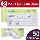 6-pack Carbonless Receipt Book For Small Business - Money   Rent Receipts     