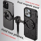 Magnetic Ring Pe Mount - Foldable 360   Rotat Cnc Aluminum Stand