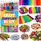 1750  Piece Craft Kit For Kids Ages 4-9 - Arts   Crafts Toys  Birthday Gifts
