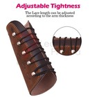 Traditional Leather Archery Arm Guard     Forearm Protector For Bow Hunting