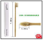 Bamboo Toothbrush Boar Bristles 100  Biodegradable And Natural 8 Pieces Of One P