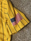 Savannah Bananas Jersey Evoshield Adult Size S Euc Yellow Pinstripe