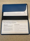 Dave Ramsey Financial Peace Universtiy Envelope System Blue 4 Envelopes Planner