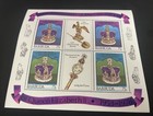 Barbuda 1978-25th Anniversary Of The Coron  Of Queen Elizabeth Sheet 1978 Mnh