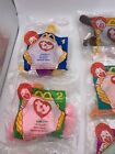 Vintage Mcdonald s Happy Meal Ty Beanie Babies 1996 Rare Complete Set Of 10 New