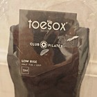Toesox Club Pilates Low Rise Half Toe Grip 1000 Classes Pink Size S Small Socks
