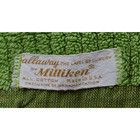 Vtg 70s Callaway Milliken Avocado Green Daisy Floral Body Cotton Towel 24 x41 