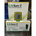 Uasure Ii Uric Acid Meter Test Kit Uric Acid Gout - Tool   25 Test Strips