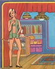 Vntg 1970s Classic Boutique Paper Doll Rare  Orig Size Uncut Repor Read All