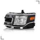 Halogen Headlight For 2013-2019 Ford Flex With Bulb Left Driver Side Da8z13008c