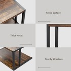 With 2 Tier Wood Shelves Desktop Organizer For Small Space Fax Machine Shelf Sta