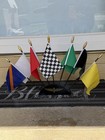 New Ims Indianapolis Motor Speedway Deck Top 7 Piece Flags Set Indy 500 Indycar