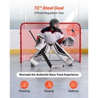 Uimoso Street Hockey Goal Net Heavy-duty Steel Frame 72x48 Inches