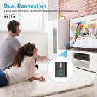 1mii Bluetooth 5 3 Transmitter Receiver For Tv To Wireless Headphones  Dual Link