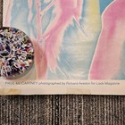 Vintage 1960s Look Magazine Paul Mccartney Psychedelic Poster Bright 31x22 5