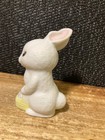 Vintage 1982 Hallmark 2-1 8  Ceramic Easter Bunny Rabbit Egg Basket Figurine