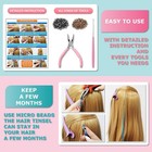 Hair Tinsel Kit 48 Inches 1200 Strands With Tools And Instruction