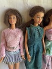 Lot Of 3 Brunette Barbies  Mattel