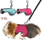 Small Animal Pet Rabbit Rat Vest Clothes Guinea Pig Lead Rope Harness Leash Tool