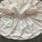 Vtg Martha   s Miniatures Girls Sz 3t Party Dress Full Circle Pink White Read