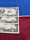  2 U s Dollar 3 Bill Lot Uncirculated Consecutive 3 Billetes De  2 Dolares Nuevo