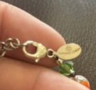 Lucky Clover Collection 925 Sterling Silver Necklace Bracelet Murano Glass Bead