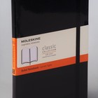 Moleskine Notebook Classic Soft Cover Lined Notebook 192 Pages 5    X 8-1 4    Black