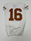 Texas Longhorns Team Issued Throwback Game Jersey  16 Not Arch Manning Used Worn