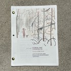 Coraline 2006 Early Screenplay Draft Wga Script Neil Gaiman Henry Selick